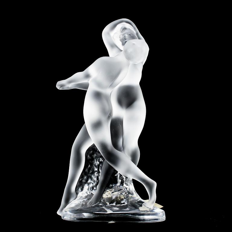 FIGURIN, glas, Lalique, sign. "Lalique R France".