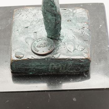 MAX MILO, sculpture, bronze, signed.