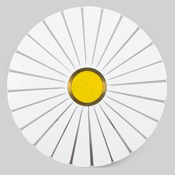 Alvar & Aino Aalto, ”Aurinko”-sarjan pöytä, O.Y. Huonekalu- ja Rakennustyötehdas A.B., 1900-luvun puoliväli, sekä, tuoleja, 4 kpl Artek 2000.
