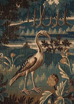 TAPESTRY, woven tapestry. 254 x 186 cm. Flanders around 1700.