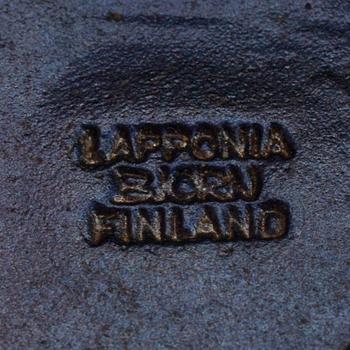 HÄNGE / BROSCH, eldbrons, "International Arms Inc" Lapponia 1971.