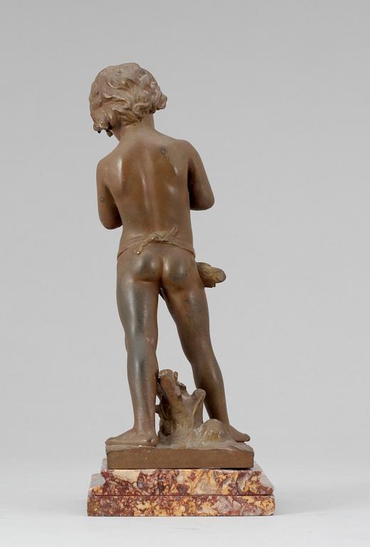 JEAN LOUIS GRÉGOIRE. Skulptur, brons. Signerad J Gregoire.