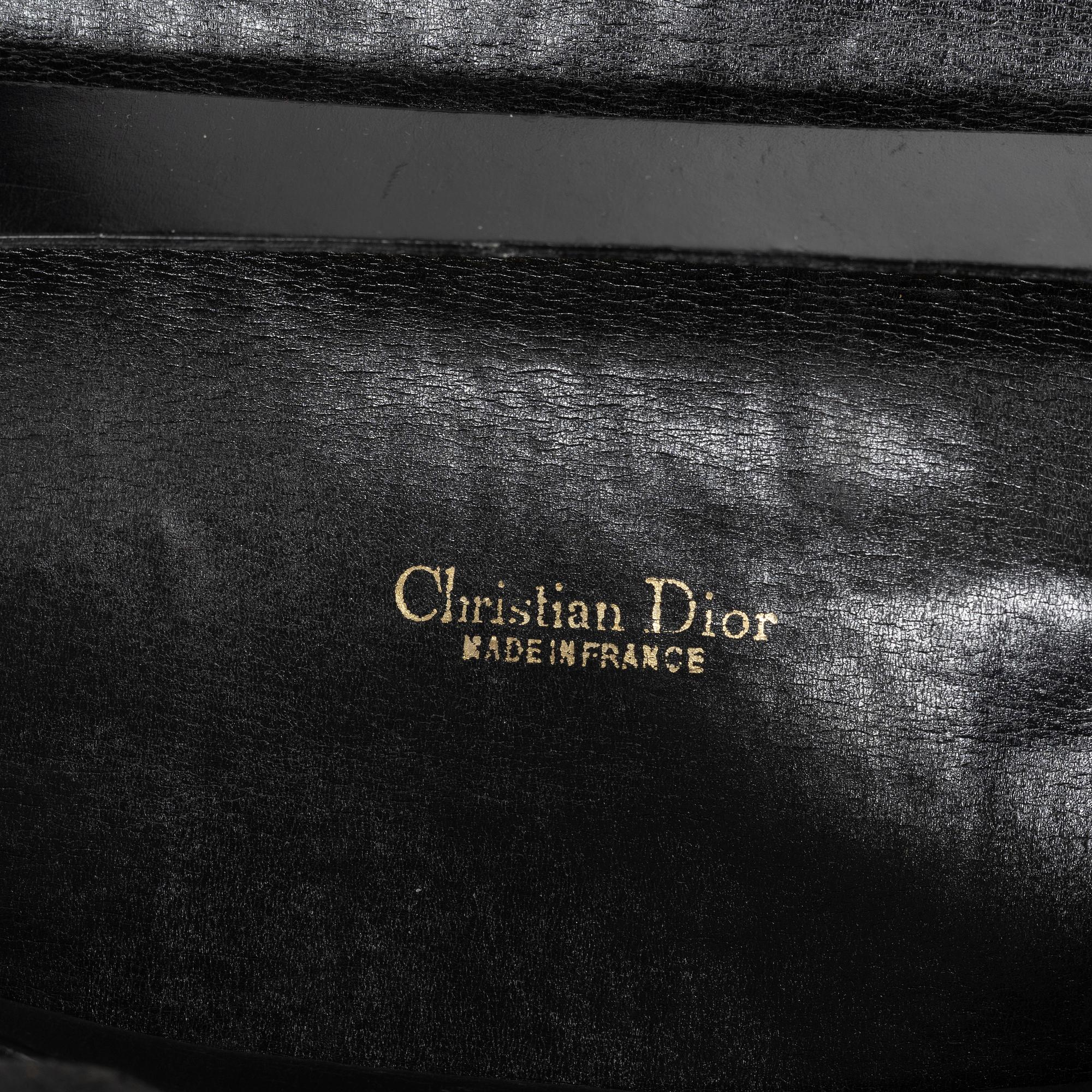 Christian Dior, bag and coin purse, vintage.