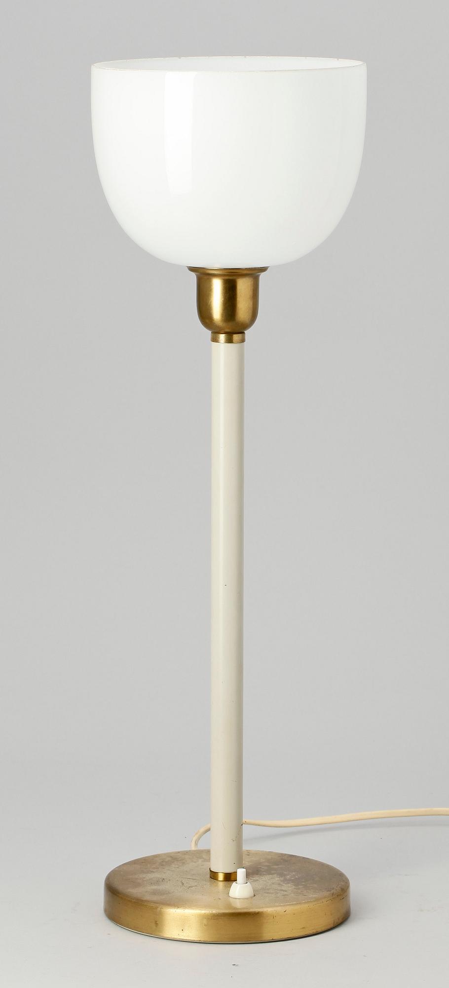 BORDSLAMPA, 1900-talets mitt / andra hälft.