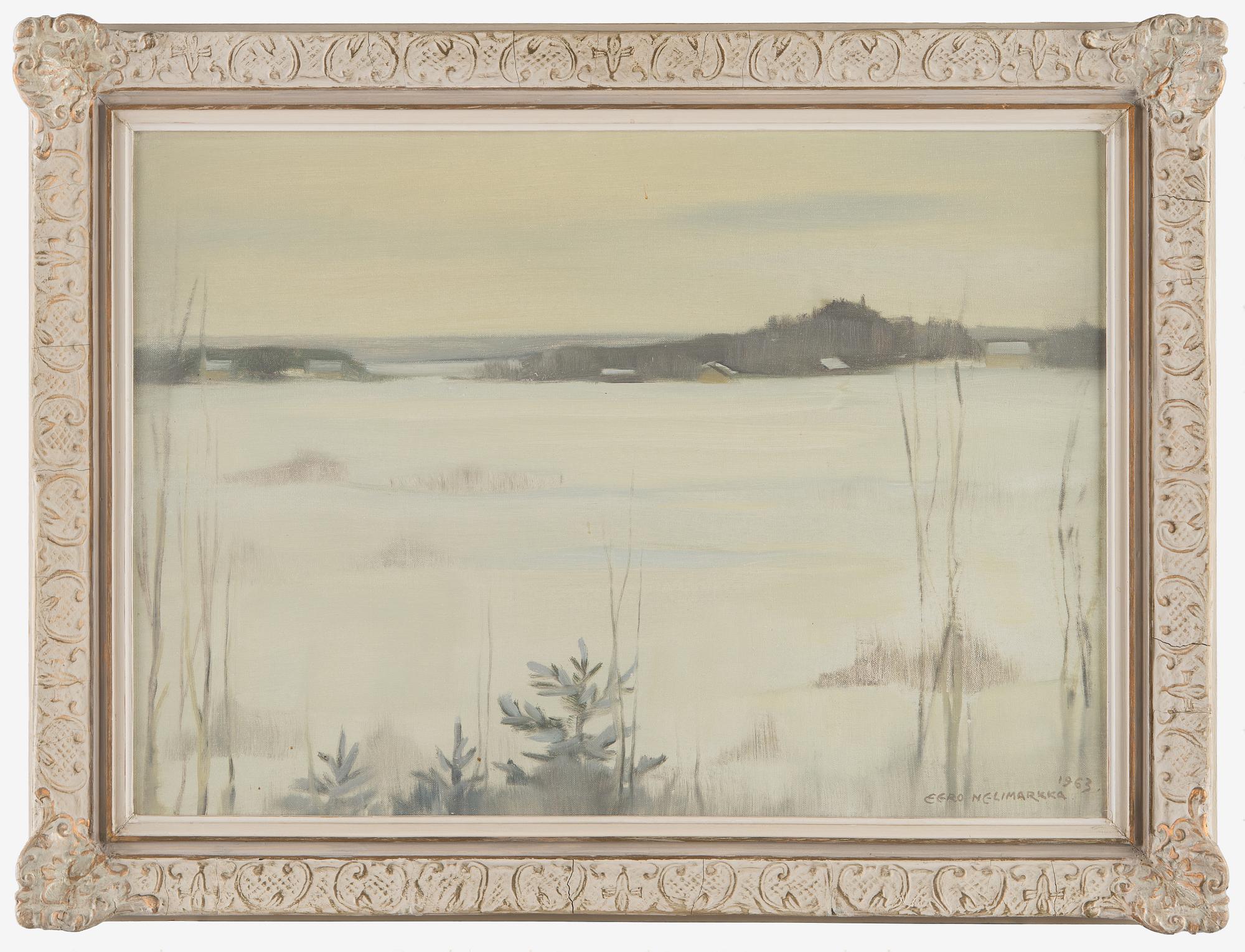 Eero Nelimarkka, Vinterlandskap.