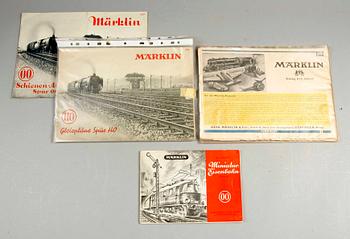 PARTI KATALOGER, PRISLISTOR mm, Märklin.