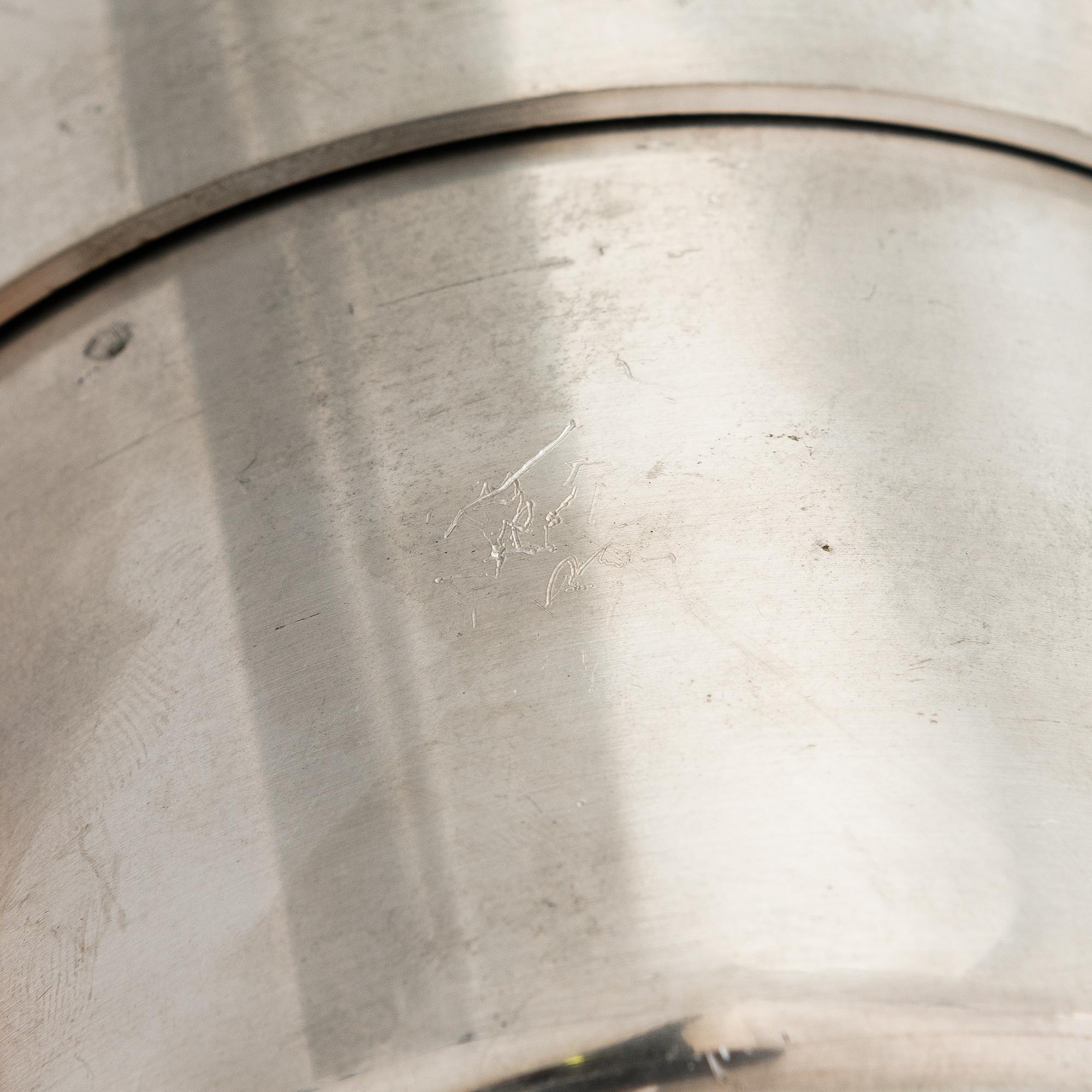 Bertel Gardberg, a lidded pewter jar, Hopeatehdas Oy, Helsinki.