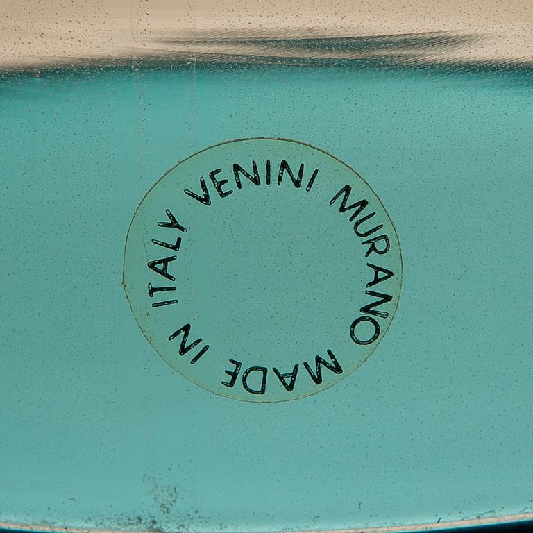 A vase signed Venini TW -87.