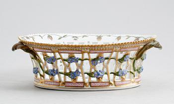 GALLERSKÅL, porslin, Flora Danica, Royal Copenhagen.