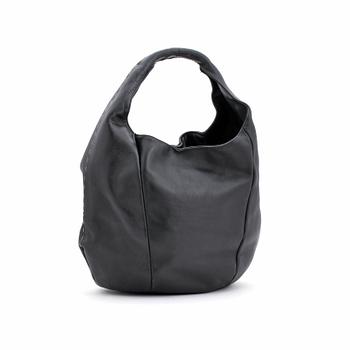 BURBERRY, a dark blue shoulder bag.