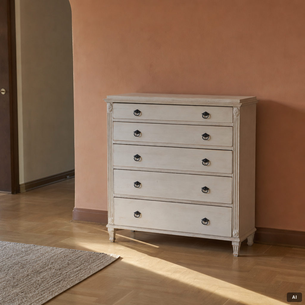 Chest of drawers, 19th century.