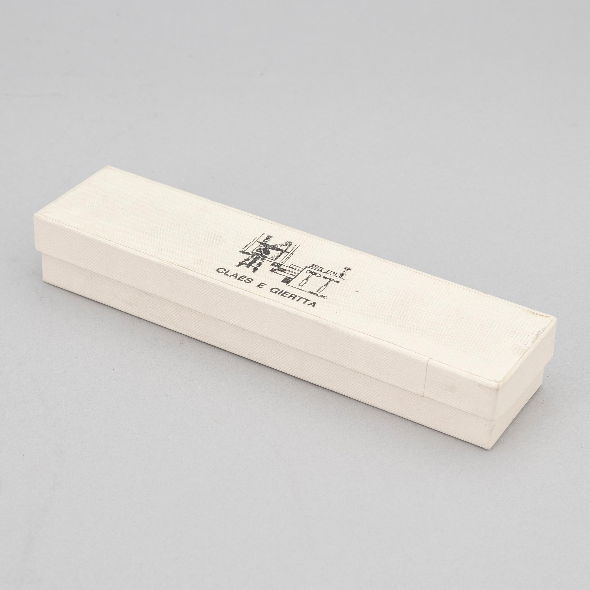 Claës Giertta, a set of twelve silver coffee spons, Mema, Lidköping 1971-75.