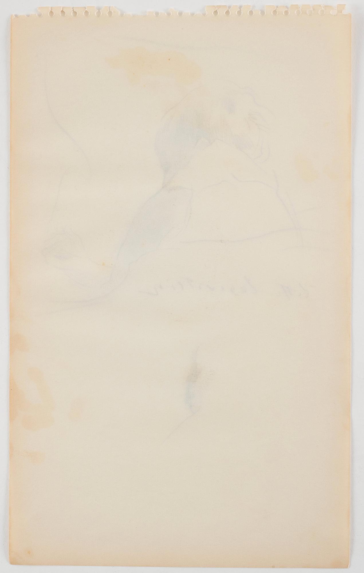 Lotte Laserstein, Sleeping baby.
