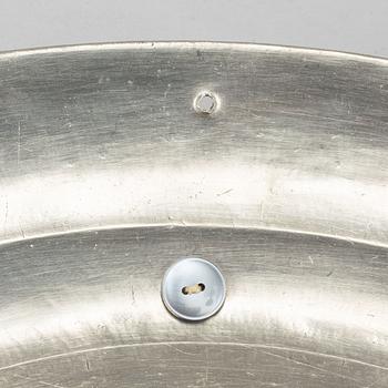 5 fat, bl.a. Jonas Thoreson Törngren, Göteborg, 1772, samt 3 stop , tenn, 1800-tal.