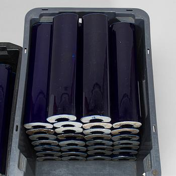 Alvar Aalto, kakel, 83 st, tillverkare Arabia 1950-talets mitt.