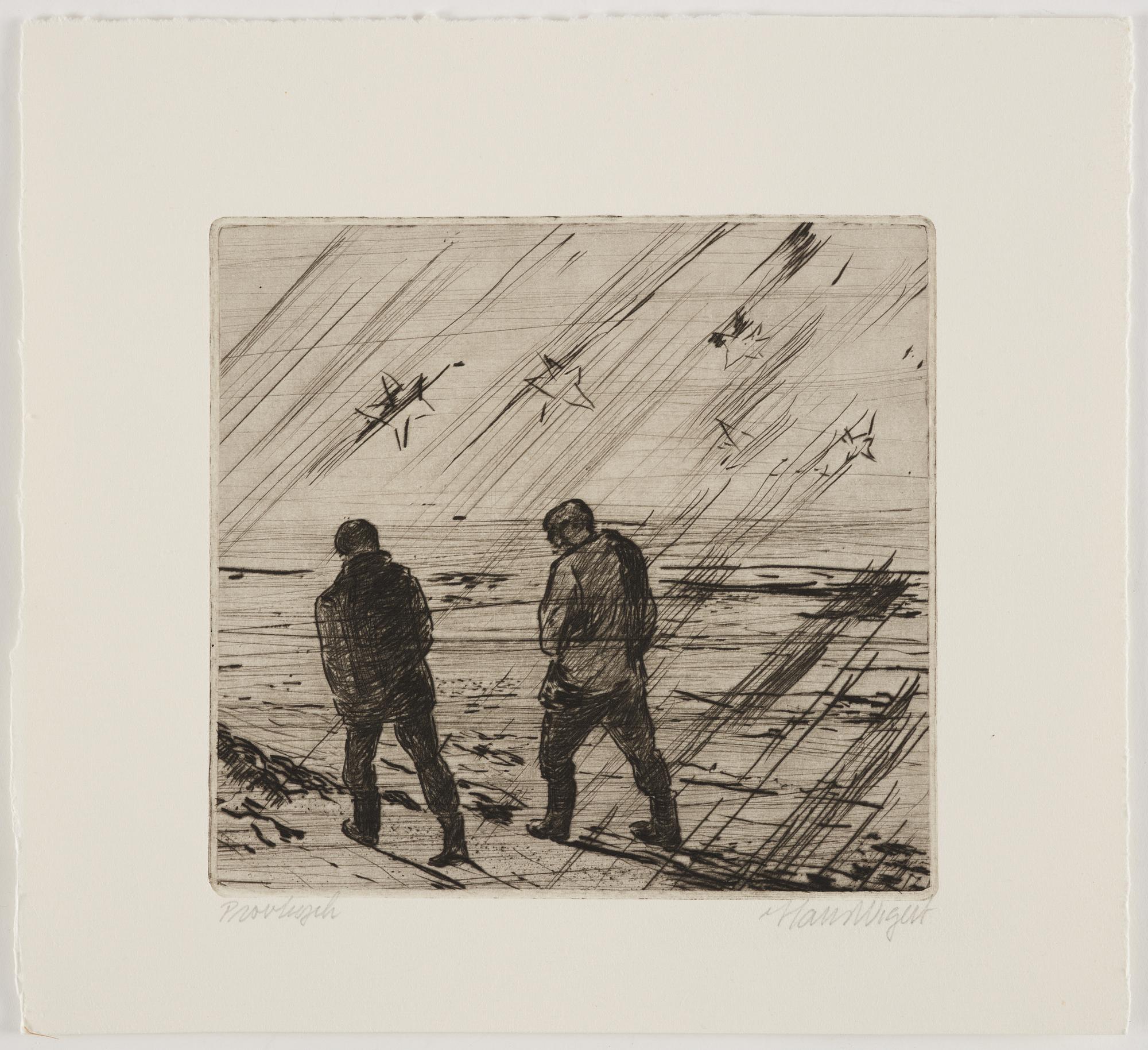 Hans Wigert, Stroll under the starry sky.