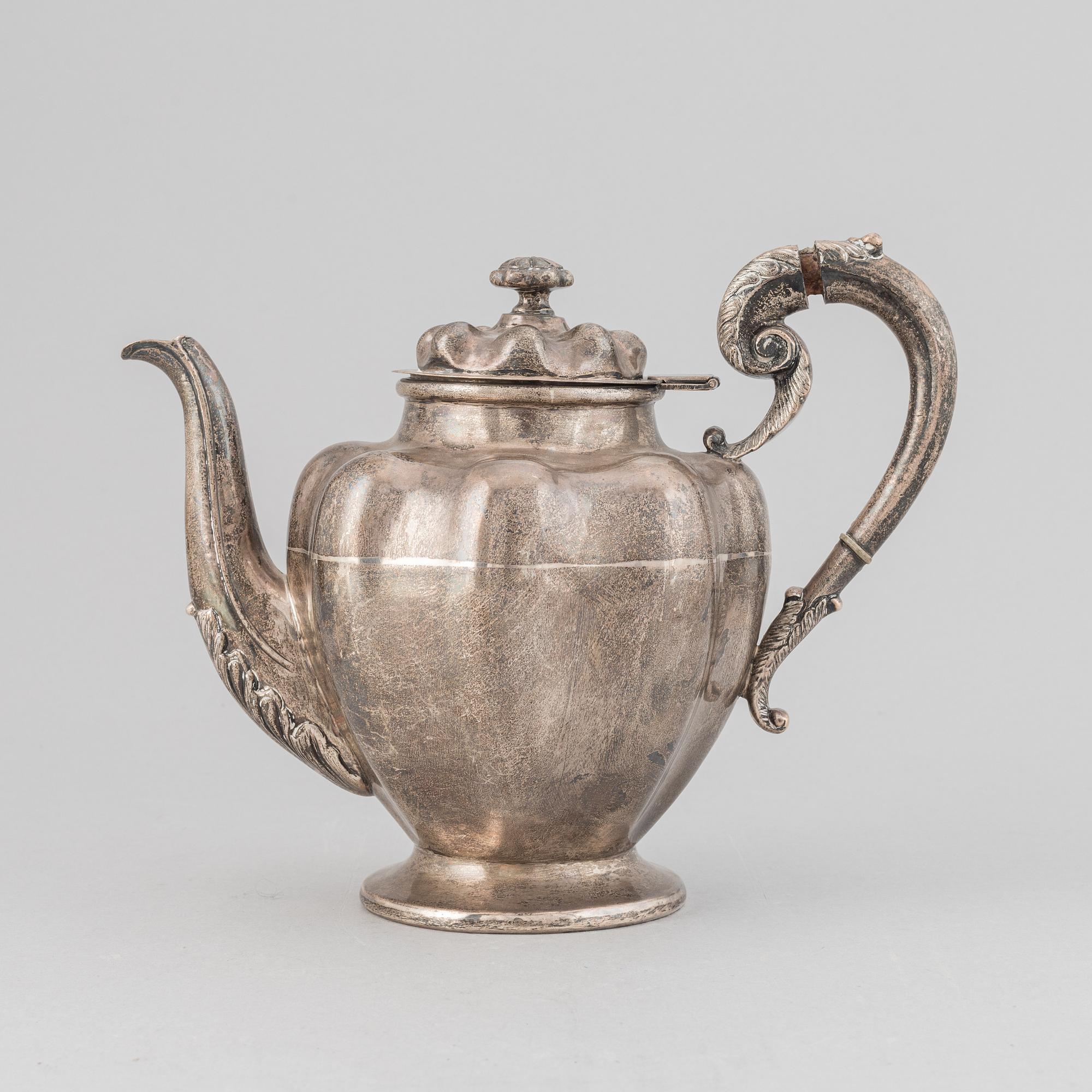 Tekanna, silver 950, Mexico, 1900-tal.