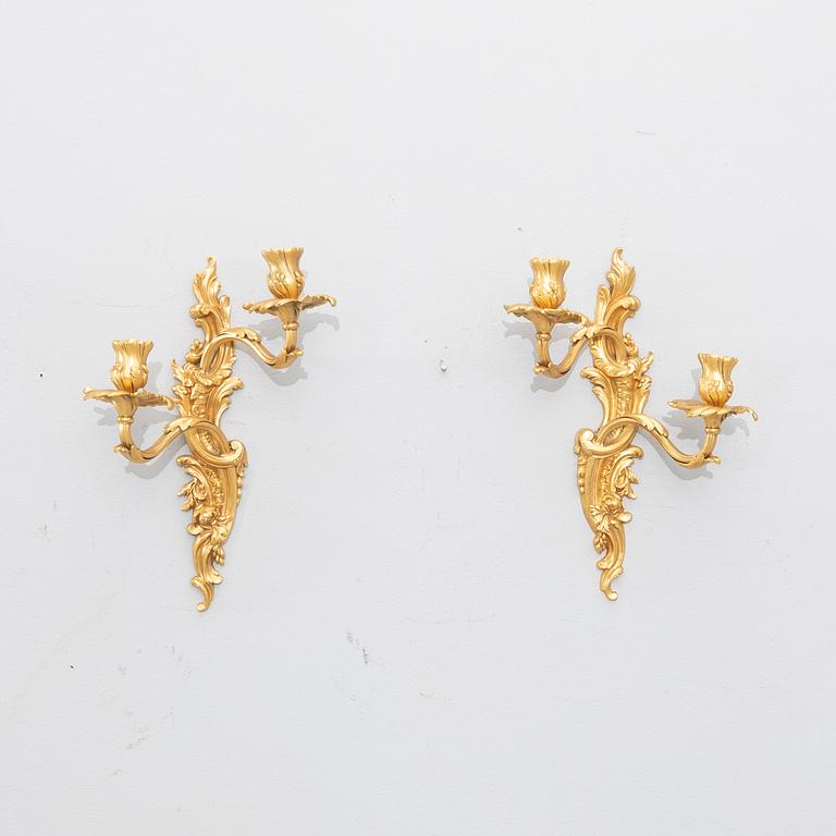 A pair of Louis XV style 20th century.