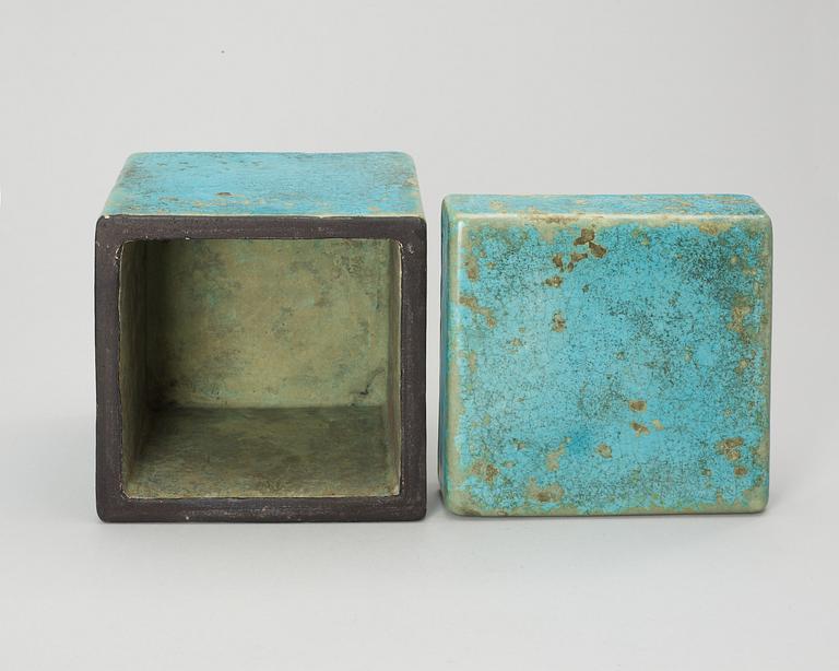 HANS HEDBERG, burk med lock, Biot, Frankrike.