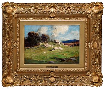 238. George M. Bruestle, "A stony hillside".