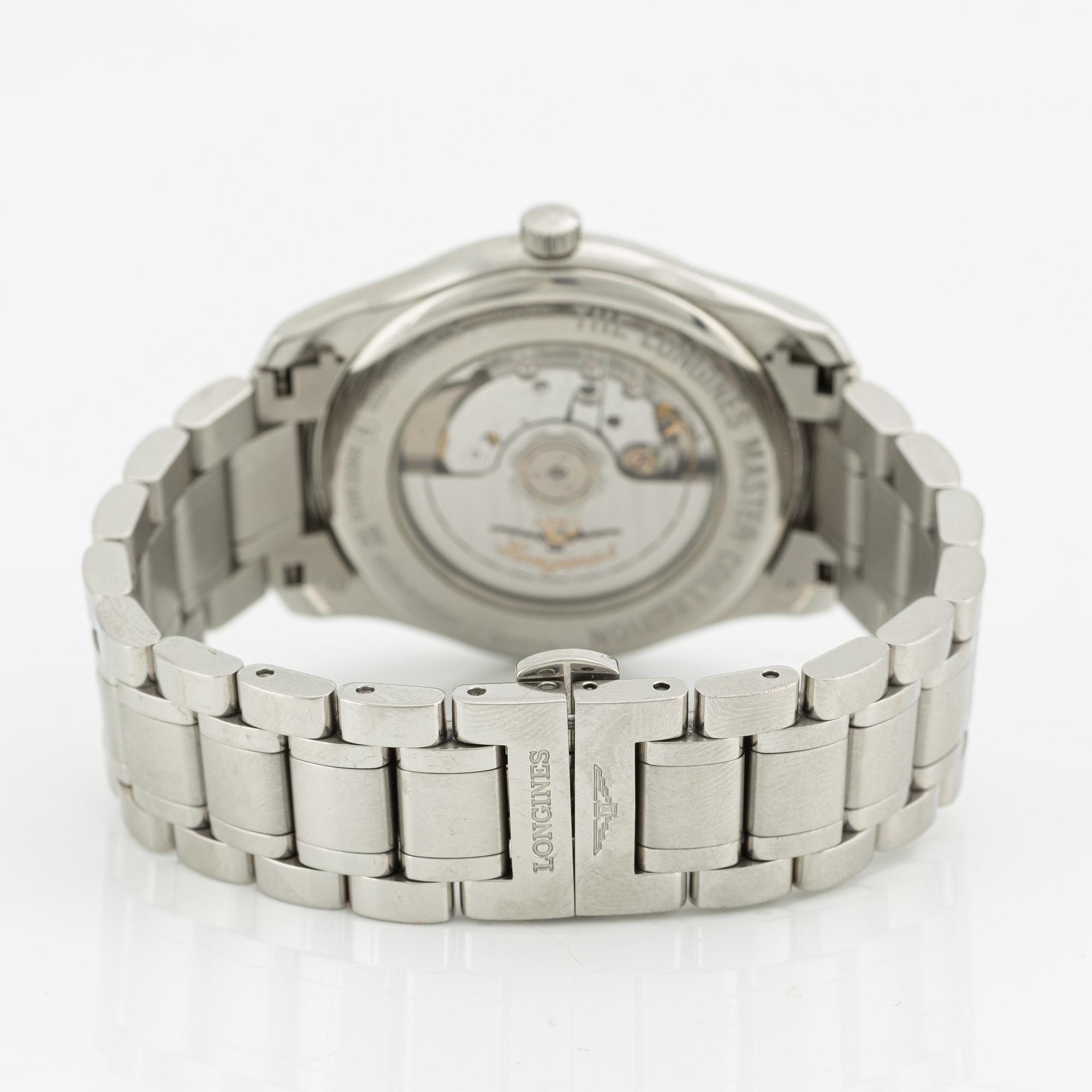 Longines, Master Collection, "Diamond Dial", wristwatch, 40 mm.