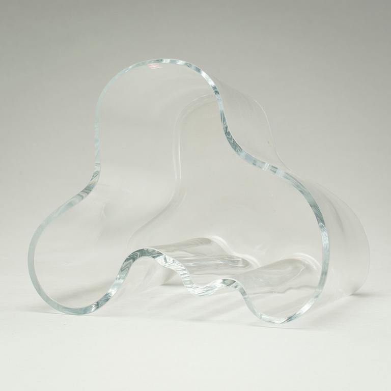 VAS, glas, Alvar Aalto, Iittala, Finland. 1900-tal.