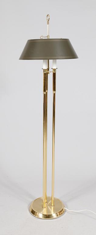 GOLVLAMPA, mässing, Öia, 1900-talets andra hälft.