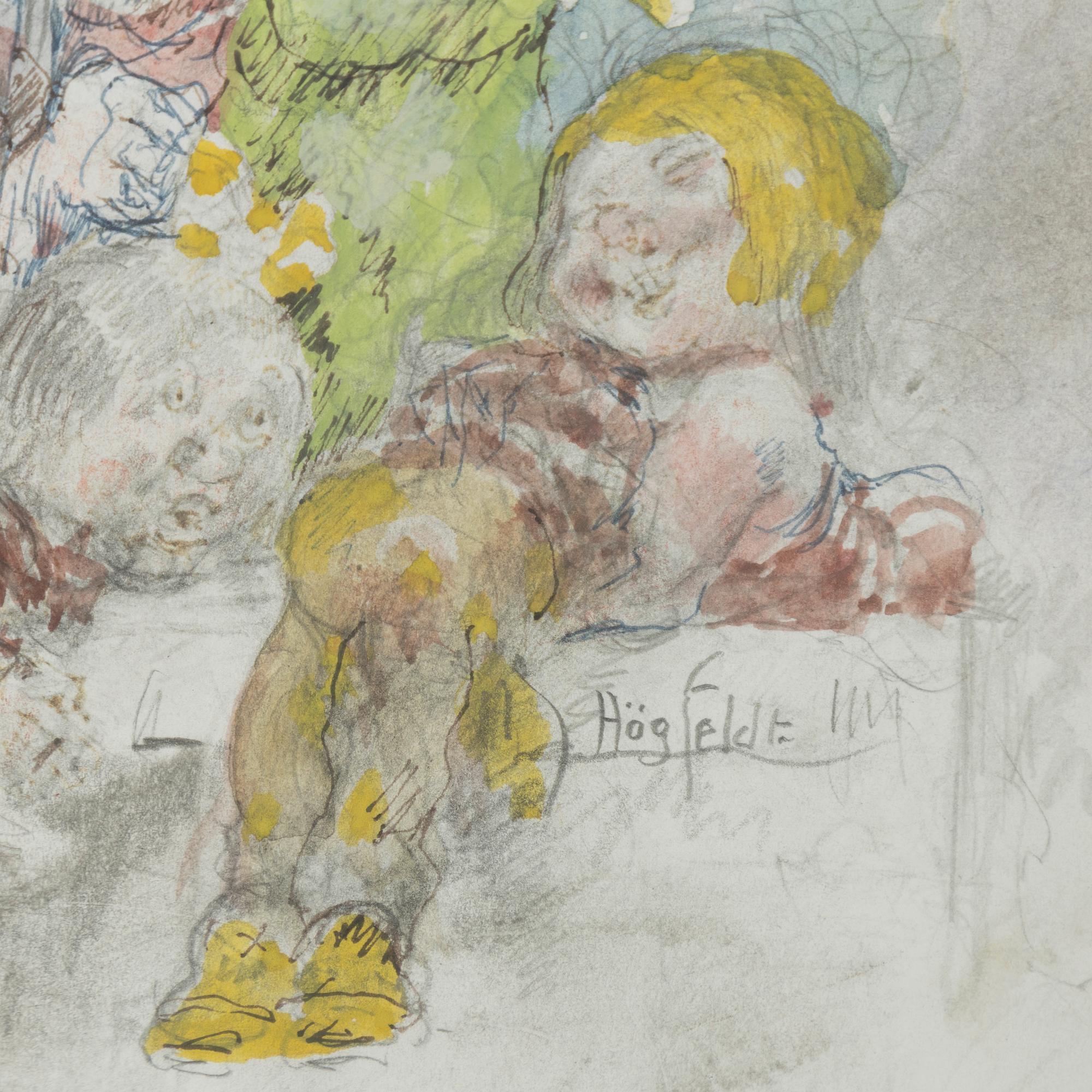 Robert Högfeldt, Kören.