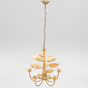 A ceiling lamp, probably Italy, second half of the 20th Century.