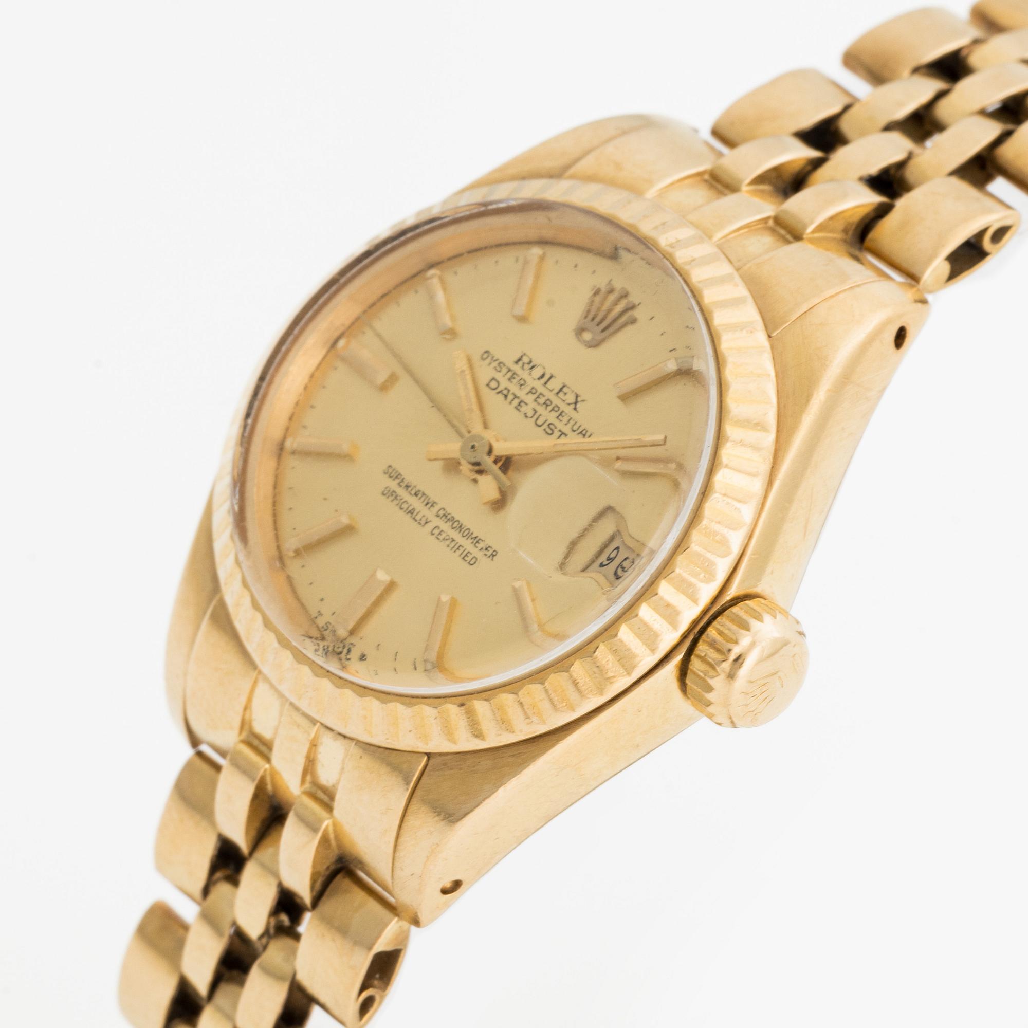 Rolex, Oyster Perpetual, Datejust, wristwatch, 26 mm.
