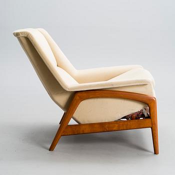 EASY CHAIR, "Profil Set 4", by Folke Ohlsson, Dux. Licenced manufacturer Asko, 1960s.
