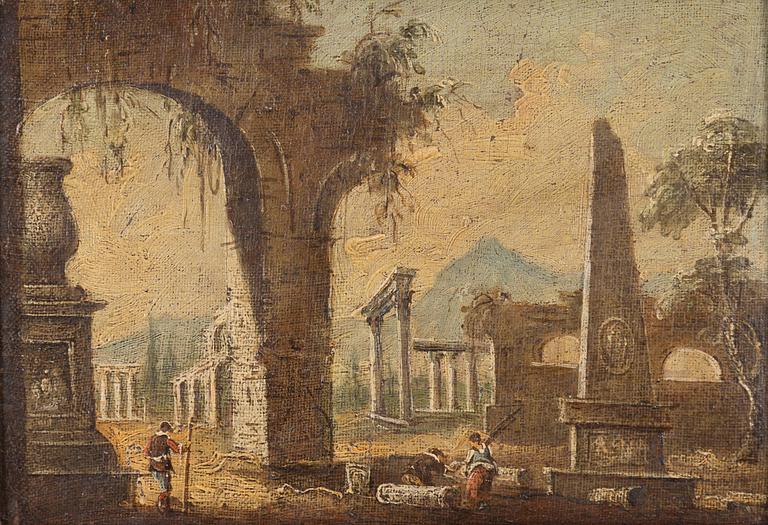 Francesco Guardi, hans krets, Ruinlandskap.
