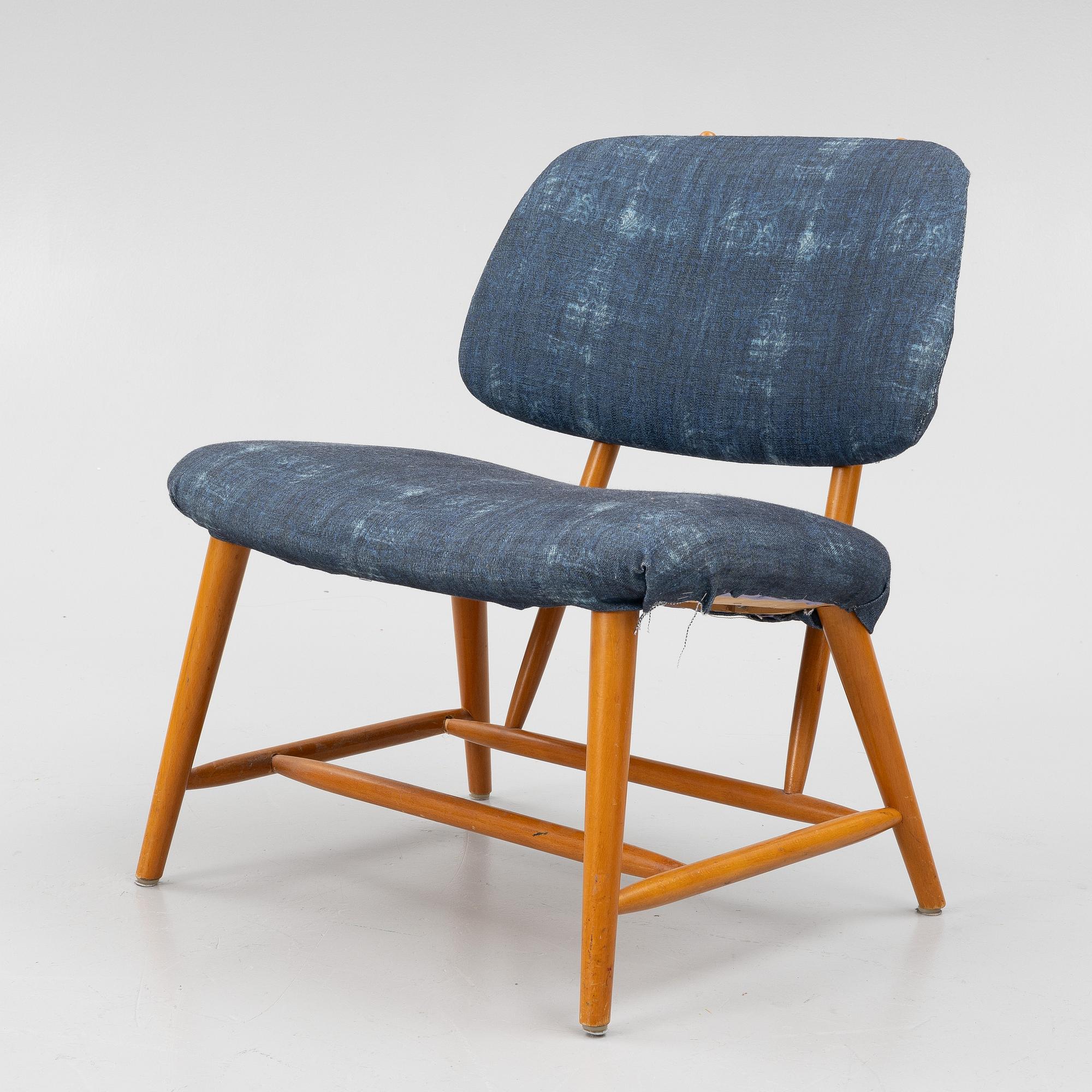 Alf Svensson, a 'TeVe' armchair, Bra Bohag, Studio Ljungs Industrier 1950s.