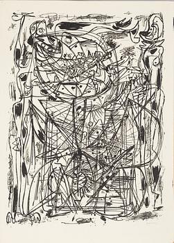 Asger Jorn, Folder with 7 lithographs from: "8 Lithographs".