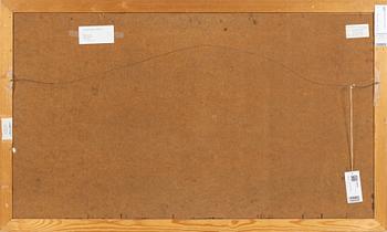 Dick Bengtsson, mixed media on canvas, signed and executed in 1986.