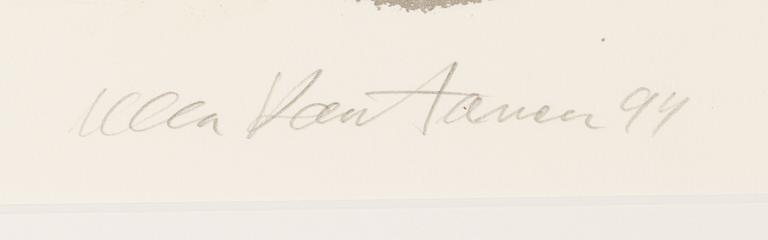 Ulla Rantanen, signed and dated -94, numbered 45/50.