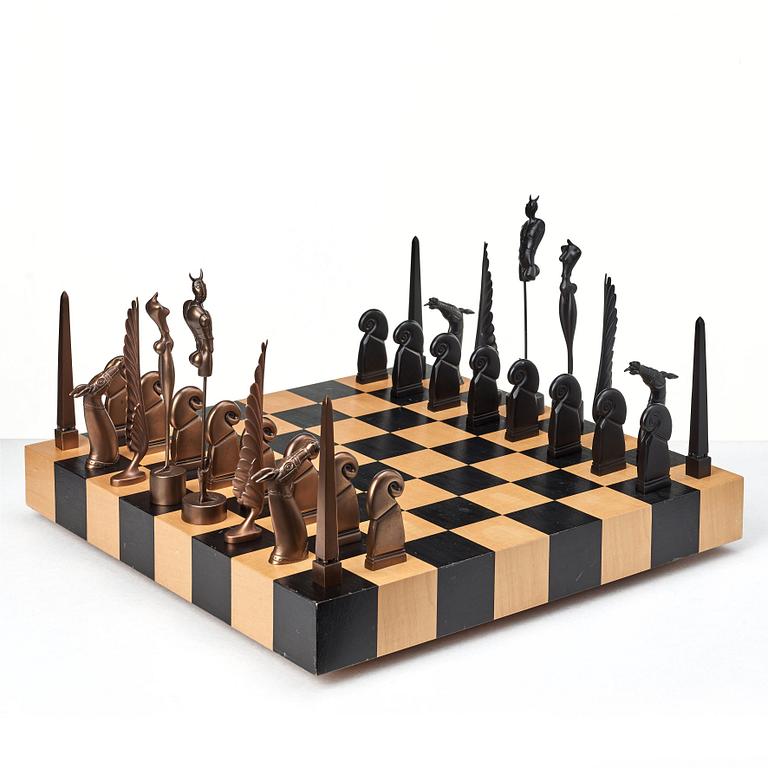 Paul Wunderlich, Chess "Minotaurs".