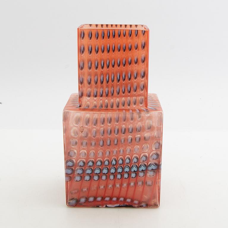 Bertil Vallien, vas, "Metropolis", Kosta Boda.