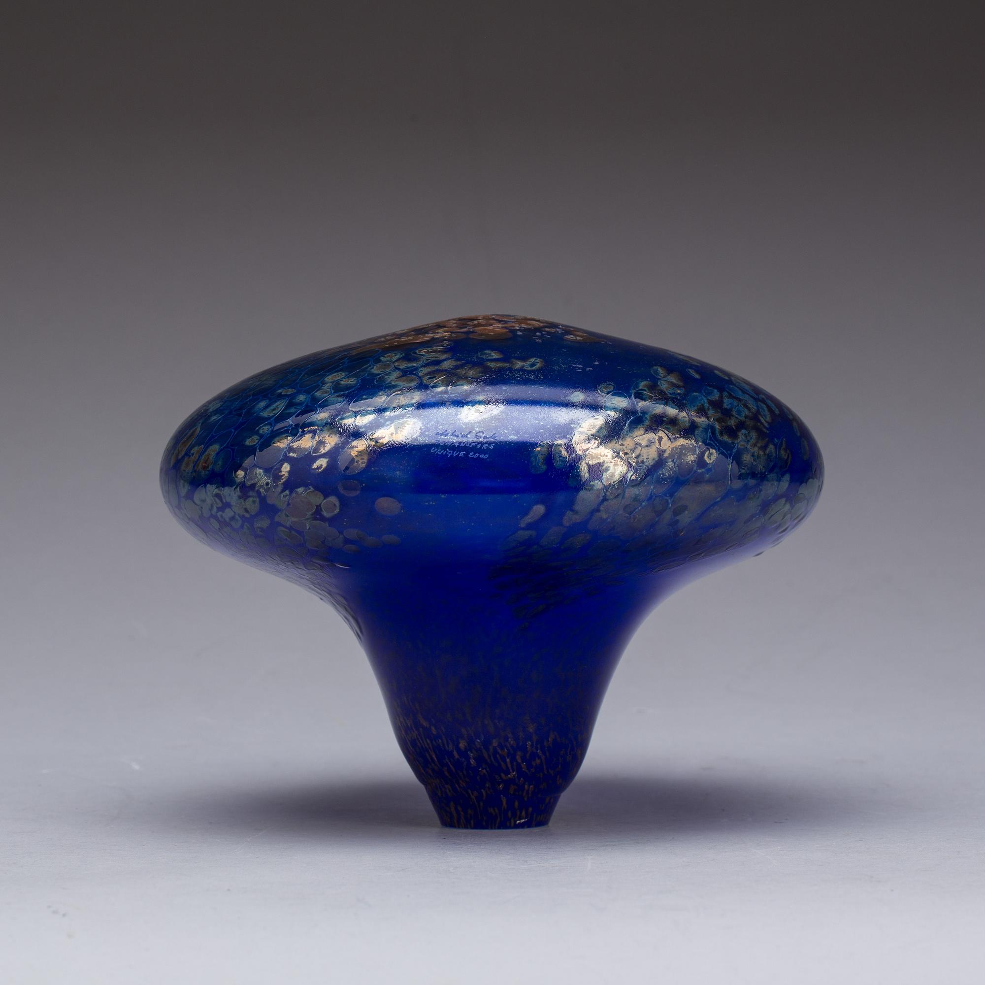 SKULPTUR, glas. Astrid Gate, unique 2000.