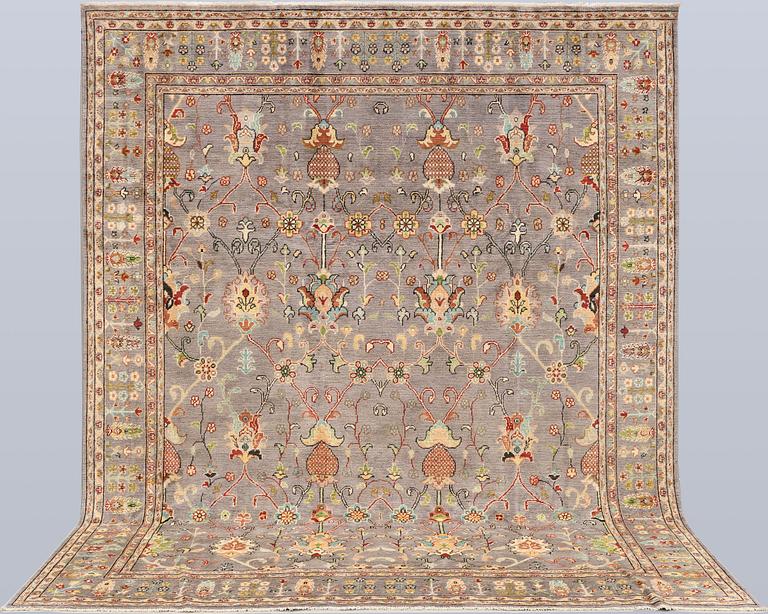 Matta, Kazak design, ca 302 x 241 cm.
