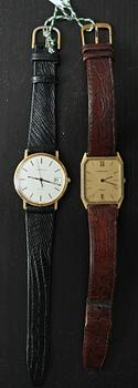 ARMBANDSUR, 2 st, herr. Certina Quartz.