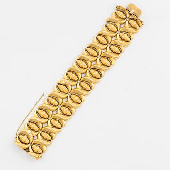 Bracelet, 18K gold, Italian mark.