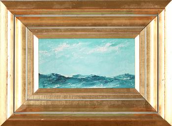 AXEL LIND, olja på duk, ej signerad.