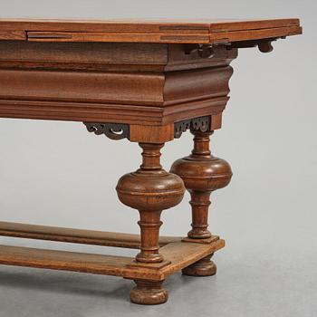 A Dutch baroque table, early 18th century.