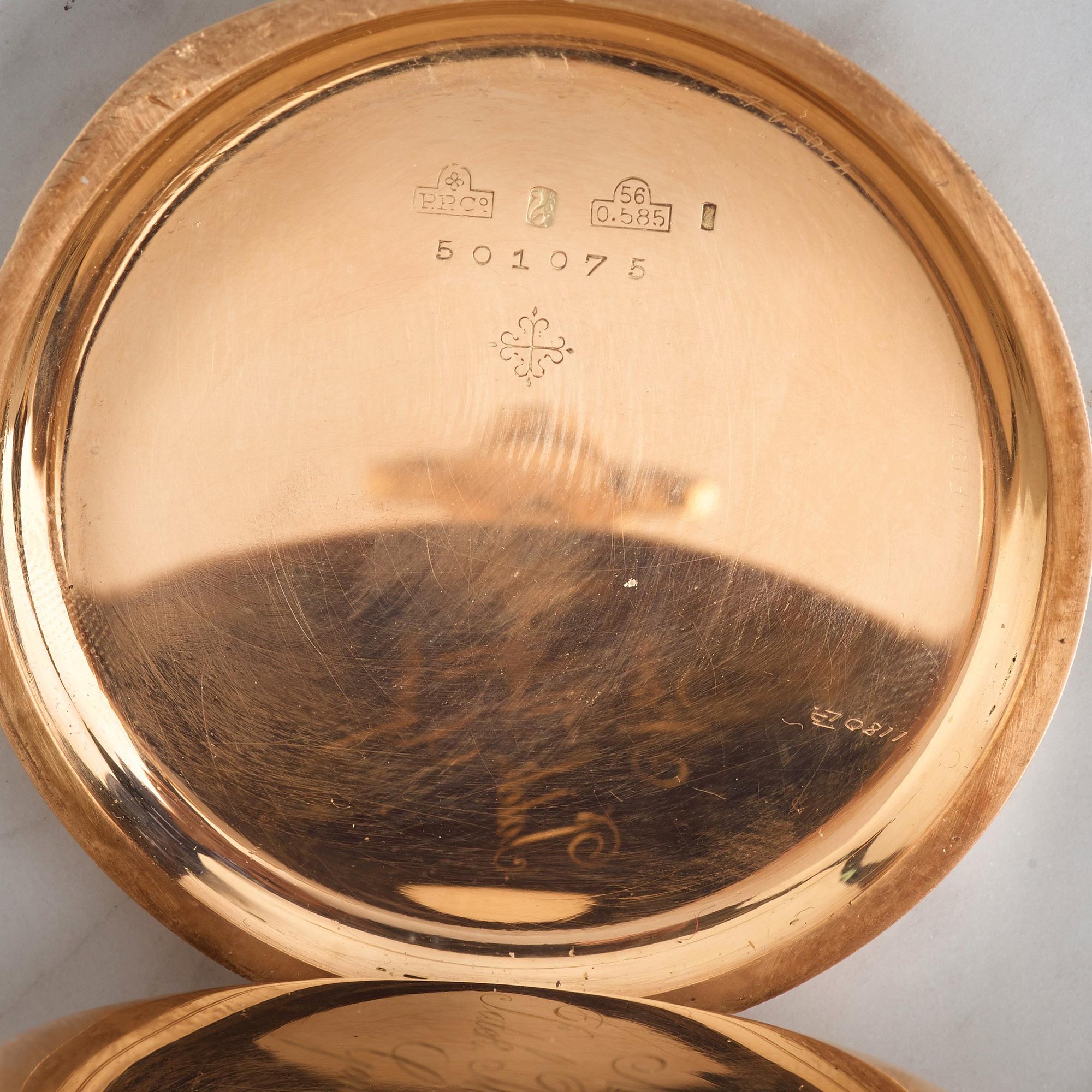 PATEK, PHILIPPE & Cie, Genève, pocket watch, 51.5 mm, hunter case,