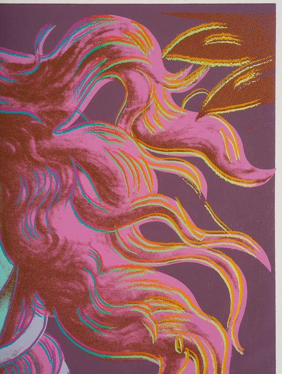 Andy Warhol, "Venus", ur: "Details of renaissance paintings (Sandro Botticelli, Birth of Venus, 1482)".