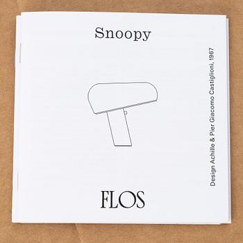Achille & Pier Giacomo Castiglioni, a 'Snoopy' table lamp, Flos, Italy.
