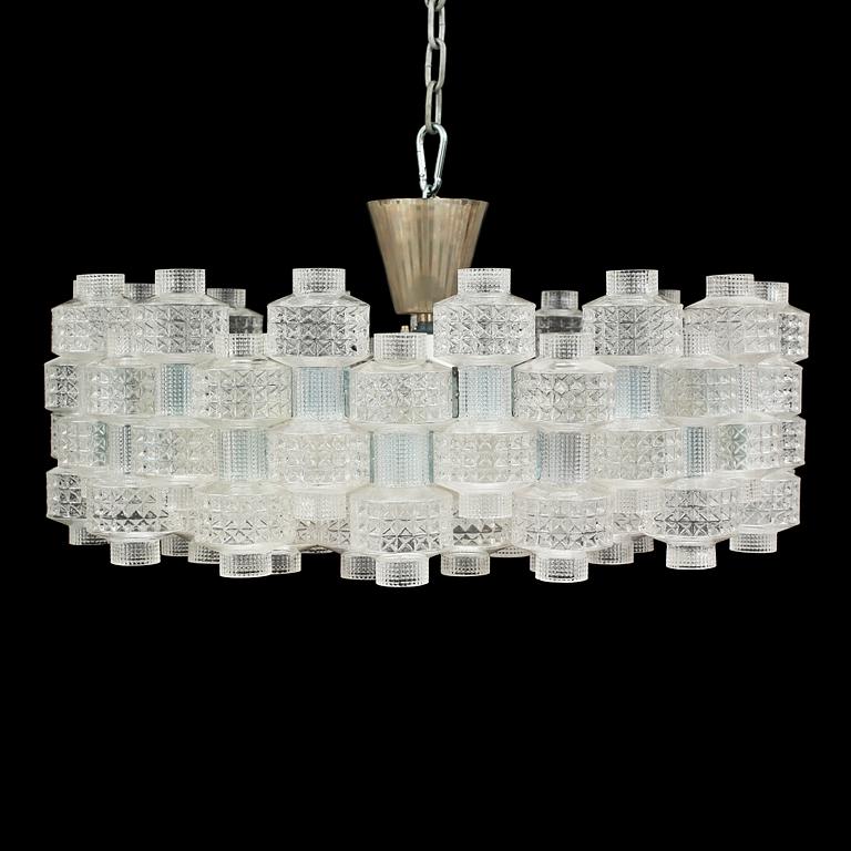 LJUSKRONA, glas, "Festival", Orrefors/ Fagerhult, 1900-talets mitt.