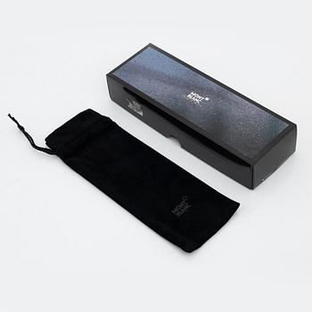 Montblanc, two embossed leather 'Florence' pencil cases.