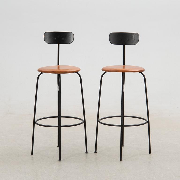 Afteroom, barstolar, ett par, "Counter Chair" Audo, Danmark.